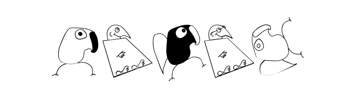 BirdsAndOtherBeings  Free Fonts Download