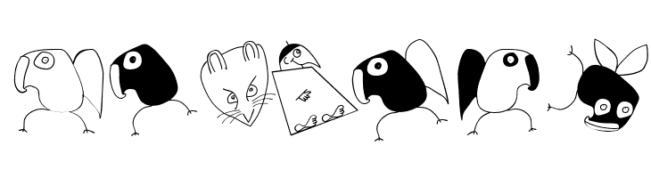 BirdsAndOtherBeings  Free Fonts Download