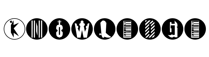 FamousPix-Circles  Free Fonts Download