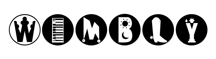 FamousPix-Circles  Free Fonts Download