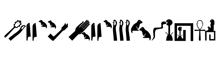 Pharaonica2007  Free Fonts Download