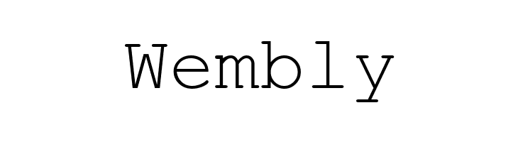 Web Hebrew Monospace  Free Fonts Download