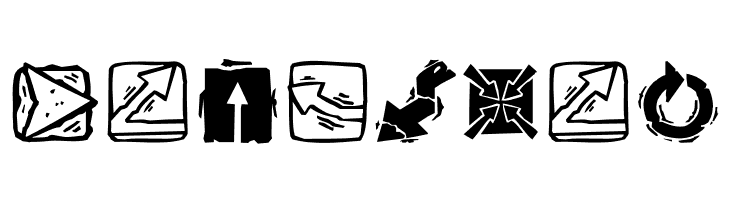 ArrowsOSeven  Free Fonts Download