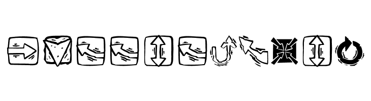 ArrowsOSeven  Free Fonts Download