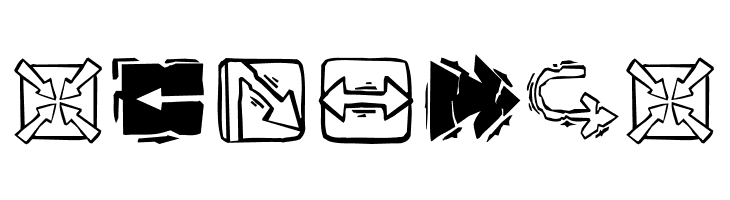 ArrowsOSeven  Free Fonts Download