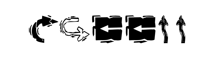 ArrowsOSeven  Free Fonts Download