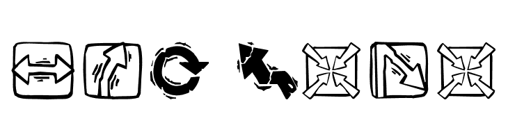 ArrowsOSeven  Free Fonts Download