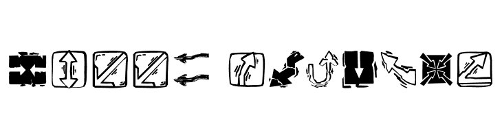 ArrowsOSeven  Free Fonts Download