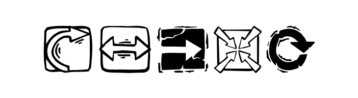 ArrowsOSeven  Free Fonts Download