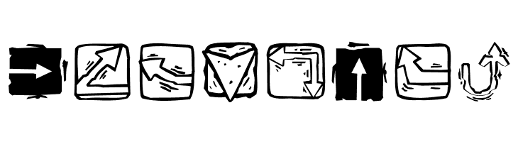ArrowsOSeven  Free Fonts Download