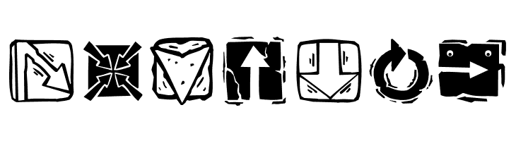 ArrowsOSeven  Free Fonts Download