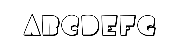 Airmole Shaded  Free Fonts Download