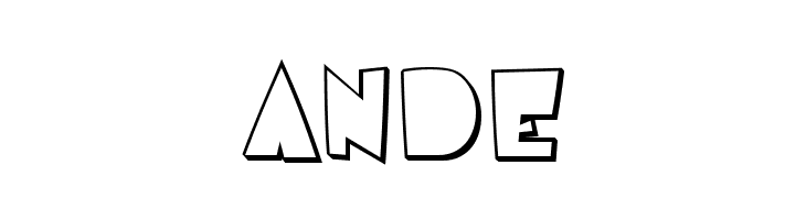 Airmole Shaded  Free Fonts Download