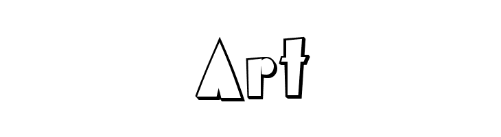 Airmole Shaded  Free Fonts Download