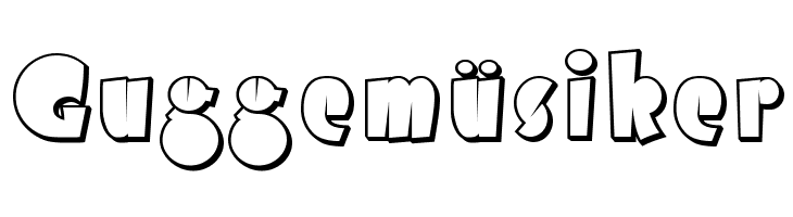 Airmole Shaded  Free Fonts Download