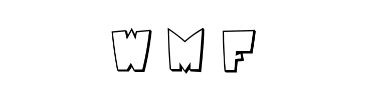 Airmole Shaded  Free Fonts Download