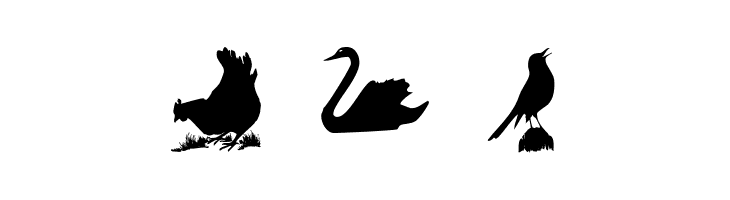 BirdsOThree  Free Fonts Download