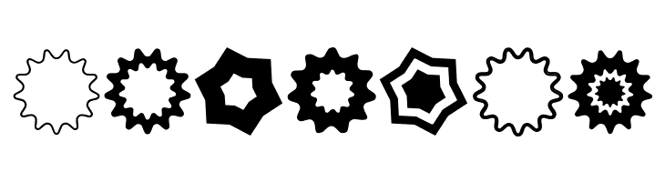 VectoryStarFrames  Free Fonts Download