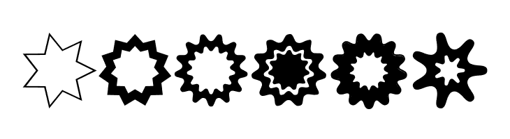 VectoryStarFrames  Free Fonts Download