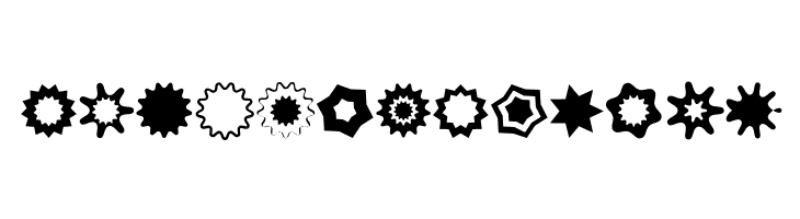 VectoryStarFrames  Free Fonts Download