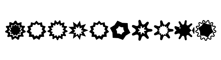 VectoryStarFrames  Free Fonts Download