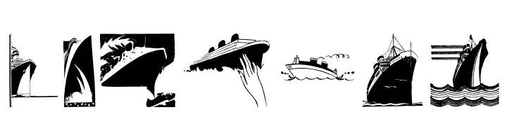 BoatsShipsAhoi  Free Fonts Download