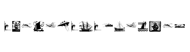 BoatsShipsAhoi  Free Fonts Download