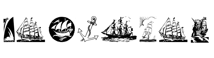 BoatsShipsAhoi  Free Fonts Download