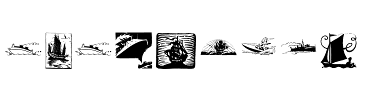 BoatsShipsAhoi  Free Fonts Download