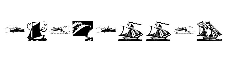 BoatsShipsAhoi  Free Fonts Download