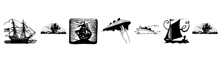 BoatsShipsAhoi  Free Fonts Download