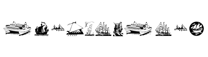 BoatsShipsAhoi  Free Fonts Download