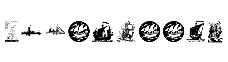 BoatsShipsAhoi  Free Fonts Download