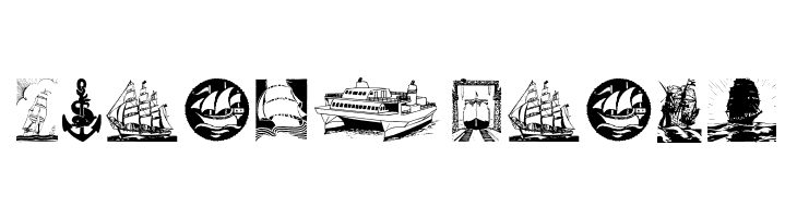 BoatsShipsAhoi  Free Fonts Download