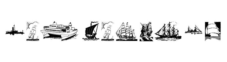 BoatsShipsAhoi  Free Fonts Download