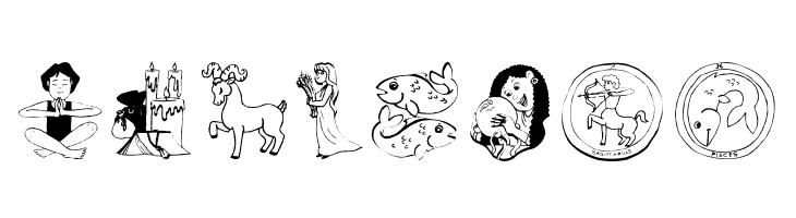 HorosCopies  Free Fonts Download