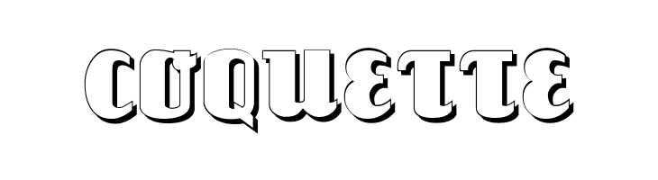 Louisianne Shadow Black  Free Fonts Download