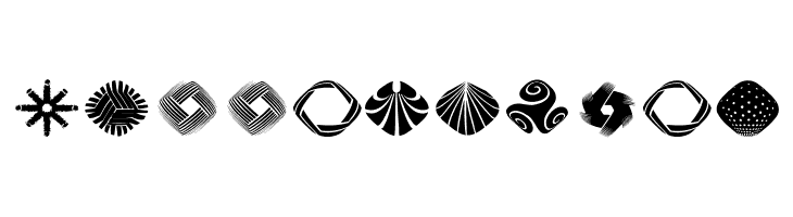 RoundMarksTwo  Free Fonts Download