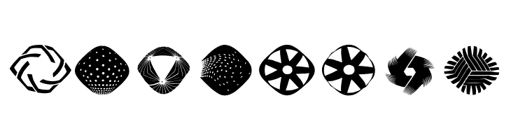 RoundMarksTwo  Free Fonts Download