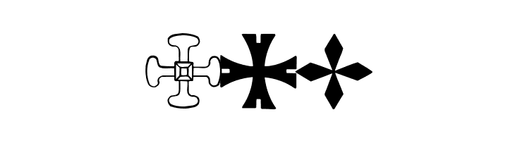 Crosses  Free Fonts Download