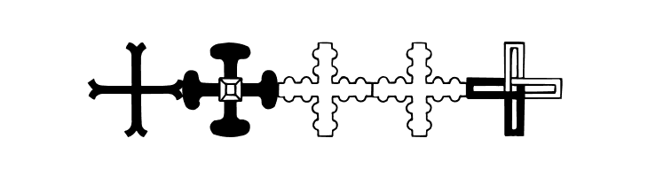 Crosses  Free Fonts Download