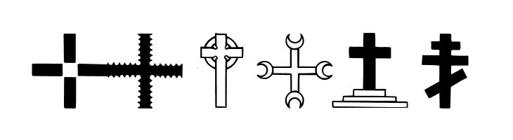 Crosses  Free Fonts Download