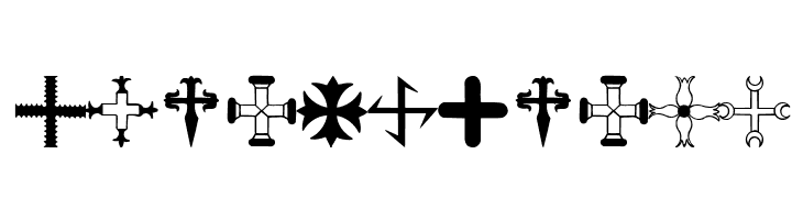 Crosses  Free Fonts Download