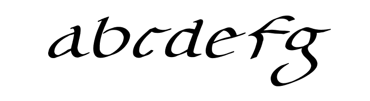 CarolusKlein-Oblique  Free Fonts Download