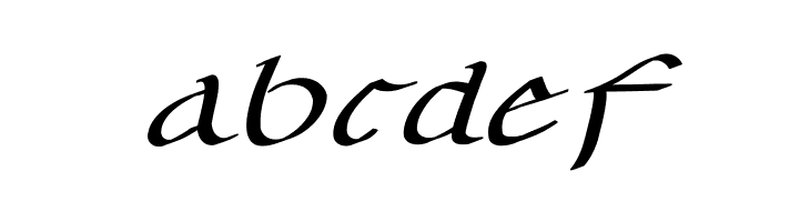 CarolusKlein-Oblique  Free Fonts Download