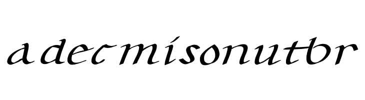 CarolusKlein-Oblique  Free Fonts Download