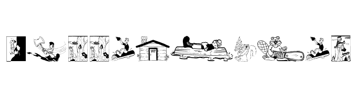 Woodcutter  Free Fonts Download