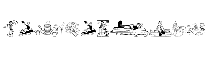 Woodcutter  Free Fonts Download