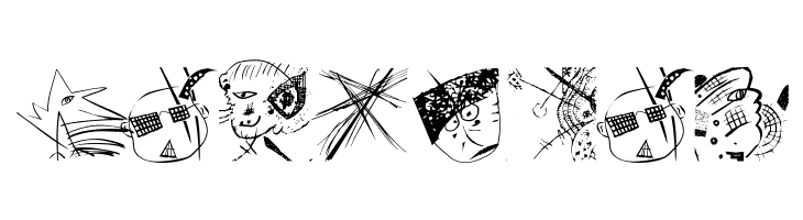 TracesOfKandinsky  Free Fonts Download
