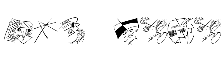 TracesOfKandinsky  Free Fonts Download